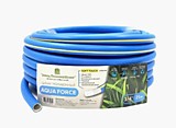 Шланг поливочный резиновый ТЭП AQUA FORSE с покрытием Soft Touch  синий 3/4"  3-слойный (25м)