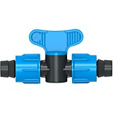 Кран проходной для капельной ленты 16мм (450/50 шт)  PLAMIX PL-011-5