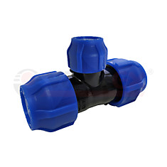 Тройник ПНД компрессионный переходной 32х20х32 (40/8)