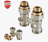 Узел нижнего подключения прямой ROYAL THERMO 1/2Х3/4 ЕК
