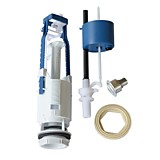 Арматура д/бачка УКЛАД 2 кноп. металл ниж.подводка 40" 