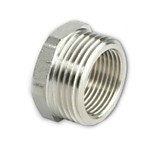 Заглушка латунная 3/4" н-р никелированная (10/300)