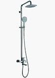 Смеситель для душа G-LAUF NOB16-A128 со стойкой цинк L-излив картридж 35"