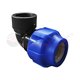 Отвод ПНД компрессионный 32х3/4" ВР (75/15)