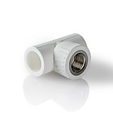 Тройник комбинированный PP-R 20х1/2" ВР (100/10) TEBO
