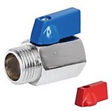 Кран шаровый мини 1/2" г/г TIM