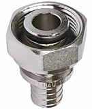 Соединение прямое с внутренней резьбой 16 ЕК с накидной гайкой ROYAL THERMO