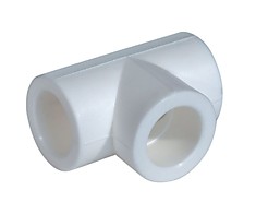 Тройник PP-R 40мм (120/15) ТЕВО
