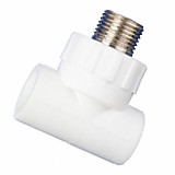Тройник комбинированный PP-R 25х3/4" НР (100/10) TEBO