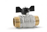 Кран шаровой полнопроходной LD Pride 1/2" ш/ш (бабочка) (30)
