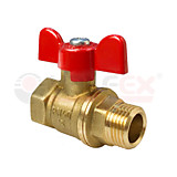 Кран шаровой VF 1/2" г/ш бабочка 