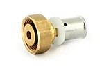 Муфта пресс-В 16 (2.0) х 3/4" EK, для м/п труб