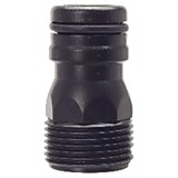 Адаптер для коннектора, 1/2" РН  (ABS) (240/60 шт)  PLAMIX PL-440A
