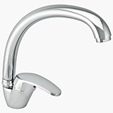 Смеситель для кухни ISTOK life 0402.756 цинк Ф35 средний излив (б/подв.)