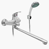 Смеситель для ванны ISTOK LUXE 0402.785 латунь Ф40 длинный излив встроен.перекл. 
