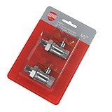 Набор для подключения радиатора прямой 1/2" Royal Thermo (2 крана с американкой)