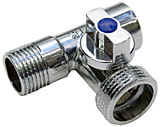 Кран шаровый для сантех приборов 1/2"х3/4"х1/2" TIM