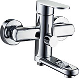 Смеситель для ванны G-LAUF LOB-3128/NOB3-A128 цинк короткий излив картридж Ø35