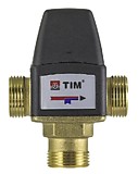 Термостатический смесительный клапан 1" н.р. TIM (35-60, KVS 1,6)