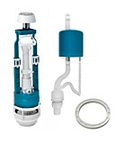 Арматура д/бачка ИНКОЭР кнопка нижн. подводка 40" 