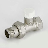 Клапан обратный прямой 3/4" ВН никелированный с разъемным соединением. Uni-Fitt