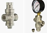 Редуктор давления поршневой под манометр 3/4" ВР BL2803A TIM