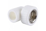 Угол комбинированный PP-R 25х1/2" ВР TEBO