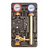 Насосная группа TIM с трехходовым смесительным клапаном (без насоса) левая 