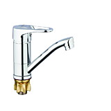 Смеситель для кухни G-LAUF 4TB-1043/4T4-B043 цинк на гайке короткий излив картридж Ø40