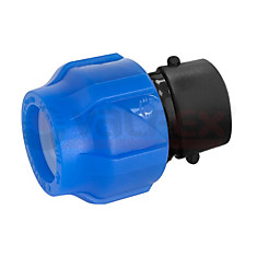 Муфта ПНД компрессионная 32х1" ВР (90/15)